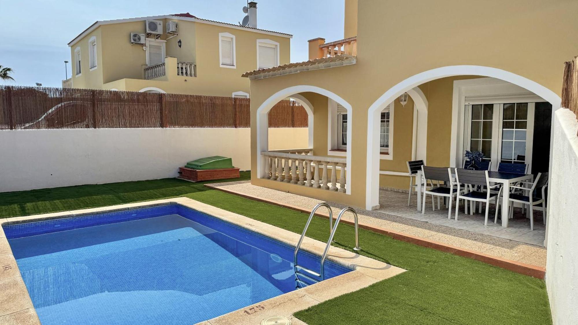 Chalet Villafranca Menorca Con Piscina Privada Cala 'n Bosch Buitenkant foto